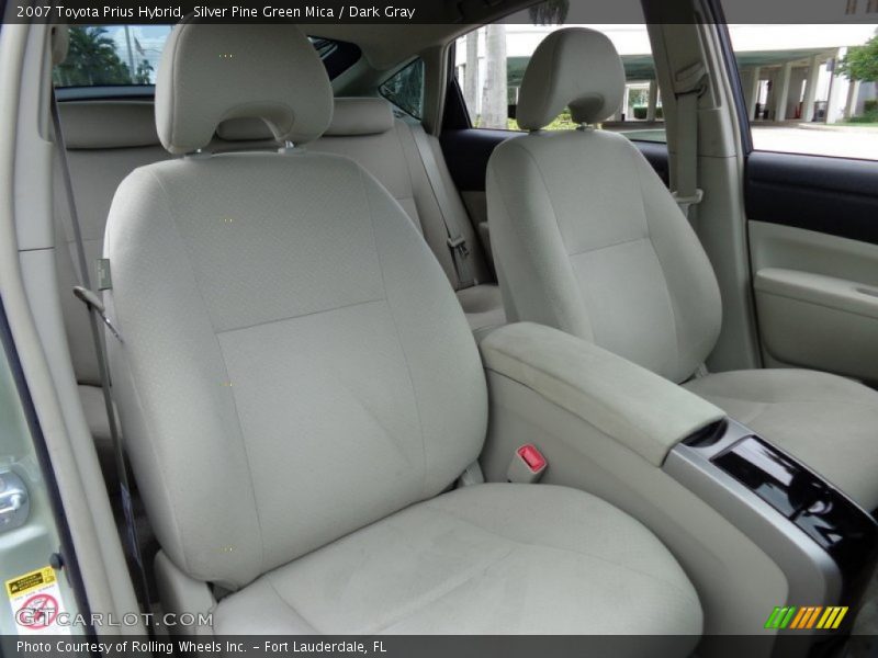Silver Pine Green Mica / Dark Gray 2007 Toyota Prius Hybrid
