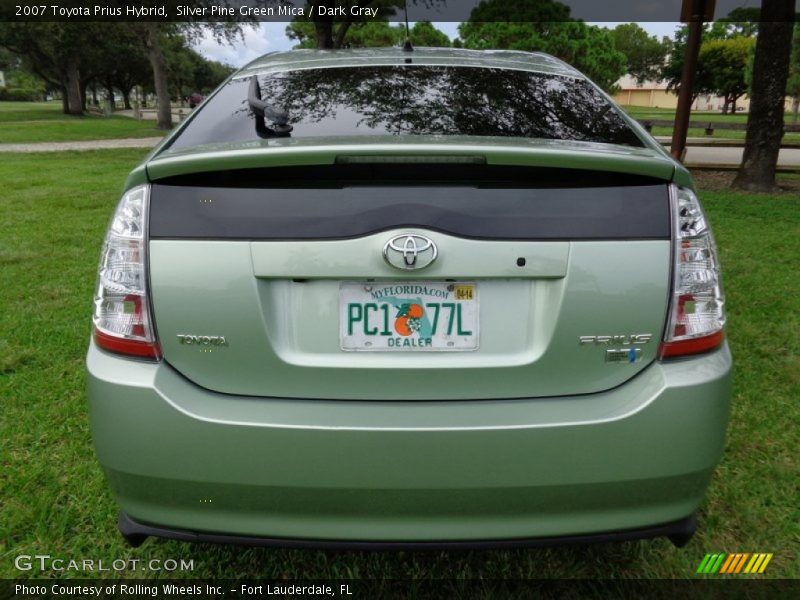 Silver Pine Green Mica / Dark Gray 2007 Toyota Prius Hybrid