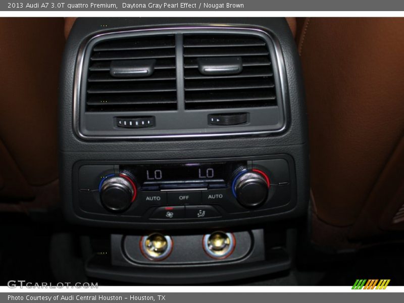Daytona Gray Pearl Effect / Nougat Brown 2013 Audi A7 3.0T quattro Premium