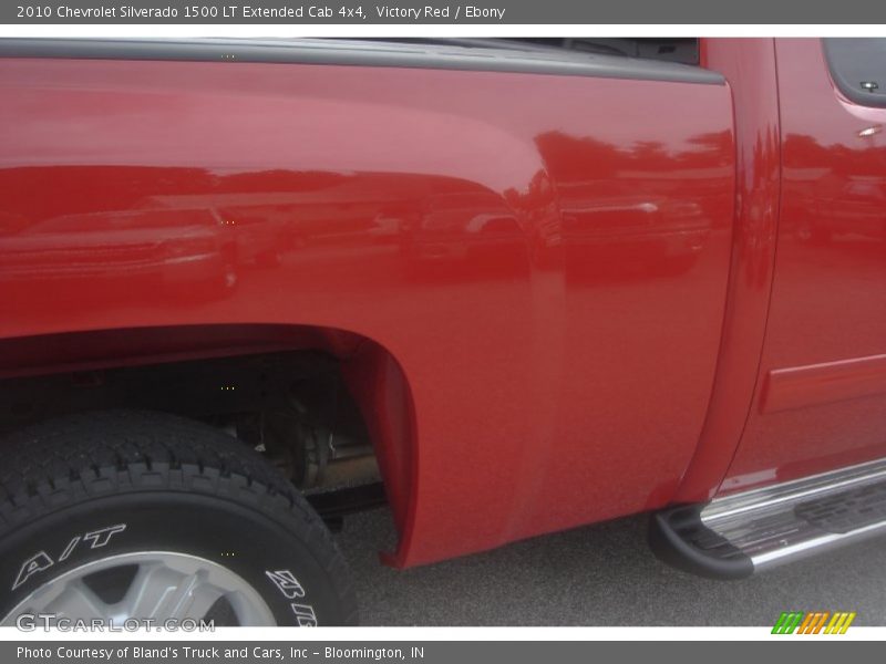 Victory Red / Ebony 2010 Chevrolet Silverado 1500 LT Extended Cab 4x4