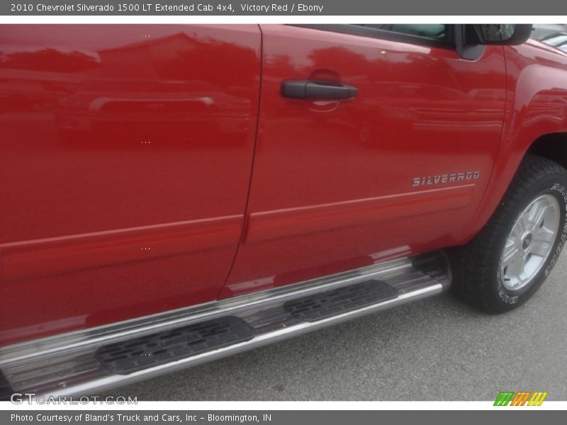 Victory Red / Ebony 2010 Chevrolet Silverado 1500 LT Extended Cab 4x4