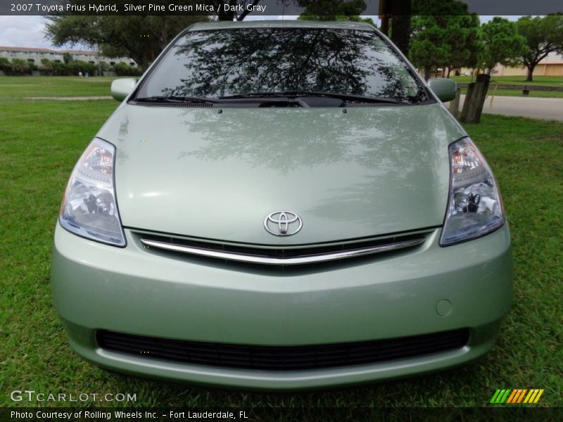 Silver Pine Green Mica / Dark Gray 2007 Toyota Prius Hybrid