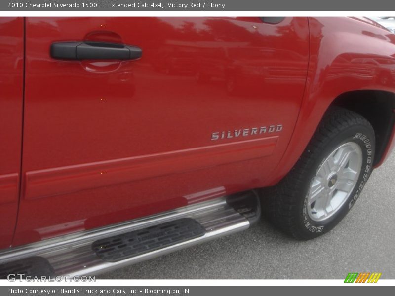 Victory Red / Ebony 2010 Chevrolet Silverado 1500 LT Extended Cab 4x4