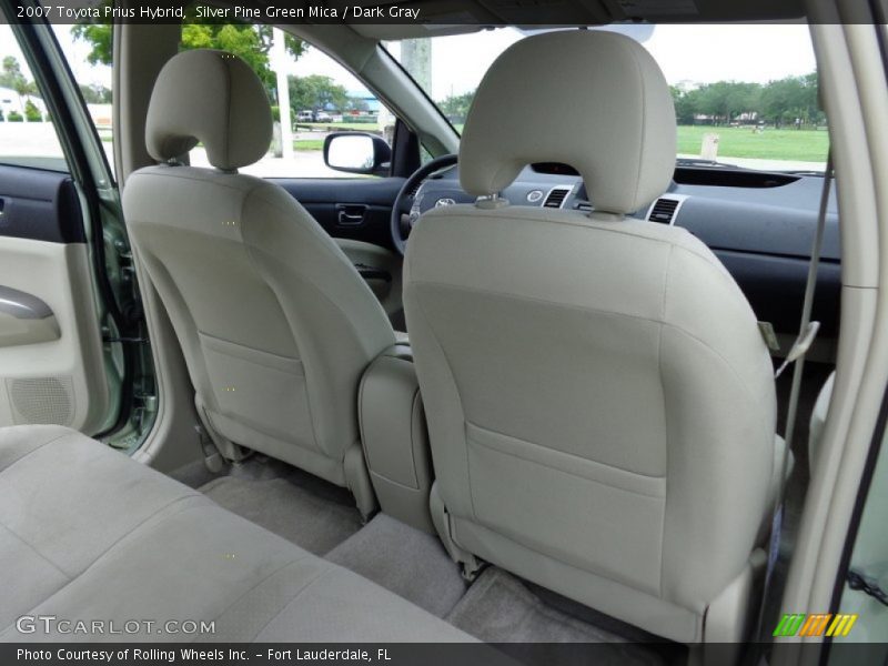 Silver Pine Green Mica / Dark Gray 2007 Toyota Prius Hybrid
