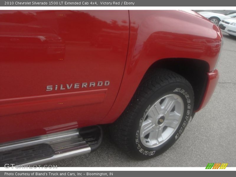 Victory Red / Ebony 2010 Chevrolet Silverado 1500 LT Extended Cab 4x4