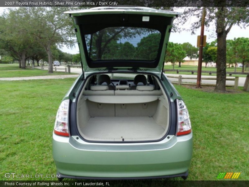 Silver Pine Green Mica / Dark Gray 2007 Toyota Prius Hybrid