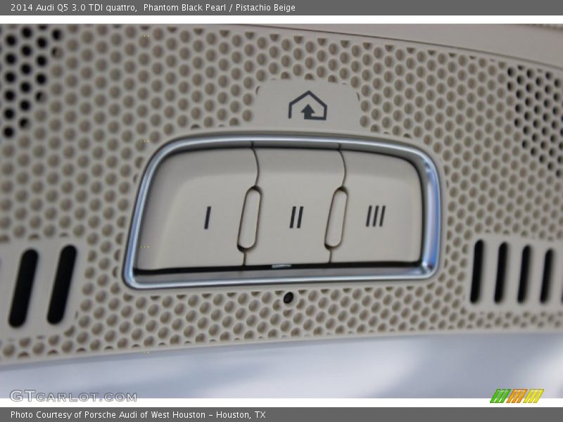 Phantom Black Pearl / Pistachio Beige 2014 Audi Q5 3.0 TDI quattro