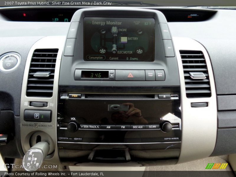 Silver Pine Green Mica / Dark Gray 2007 Toyota Prius Hybrid