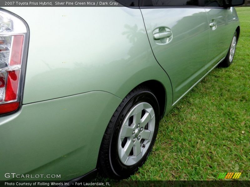 Silver Pine Green Mica / Dark Gray 2007 Toyota Prius Hybrid