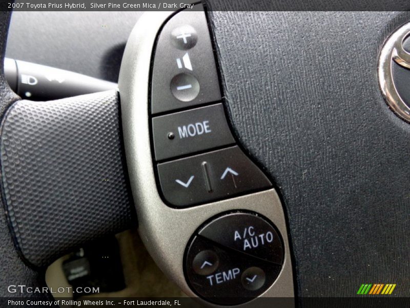 Silver Pine Green Mica / Dark Gray 2007 Toyota Prius Hybrid
