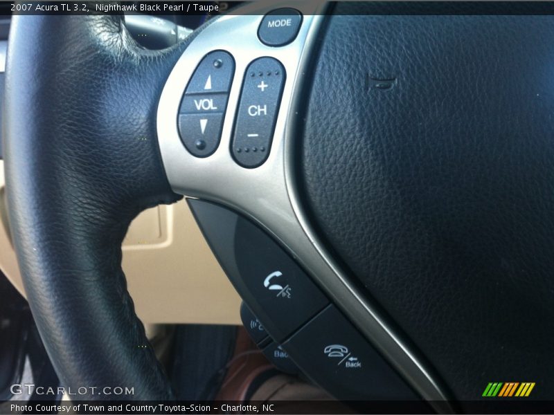 Nighthawk Black Pearl / Taupe 2007 Acura TL 3.2