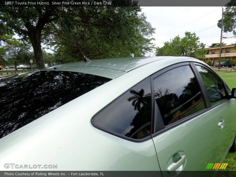 Silver Pine Green Mica / Dark Gray 2007 Toyota Prius Hybrid