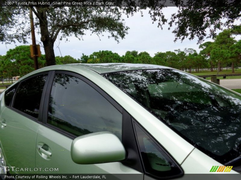 Silver Pine Green Mica / Dark Gray 2007 Toyota Prius Hybrid