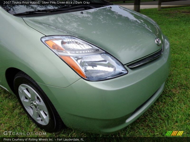 Silver Pine Green Mica / Dark Gray 2007 Toyota Prius Hybrid