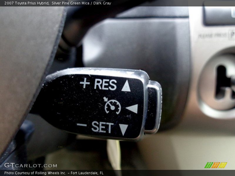 Silver Pine Green Mica / Dark Gray 2007 Toyota Prius Hybrid