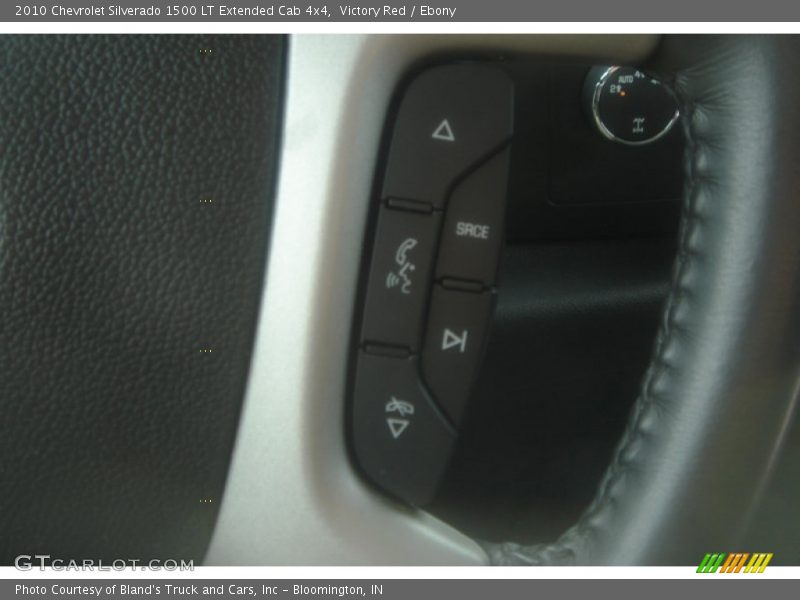Victory Red / Ebony 2010 Chevrolet Silverado 1500 LT Extended Cab 4x4