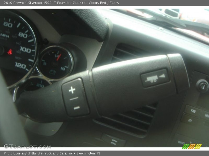 Victory Red / Ebony 2010 Chevrolet Silverado 1500 LT Extended Cab 4x4
