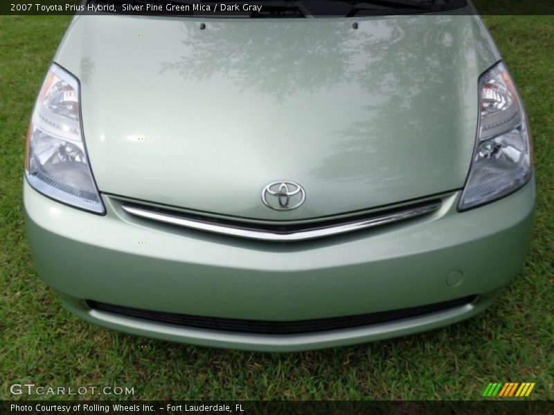 Silver Pine Green Mica / Dark Gray 2007 Toyota Prius Hybrid
