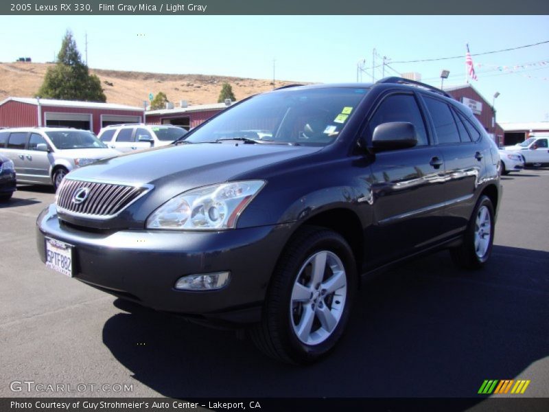 Flint Gray Mica / Light Gray 2005 Lexus RX 330