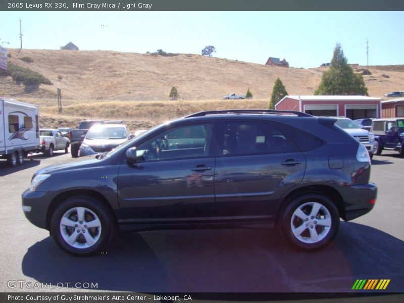 Flint Gray Mica / Light Gray 2005 Lexus RX 330