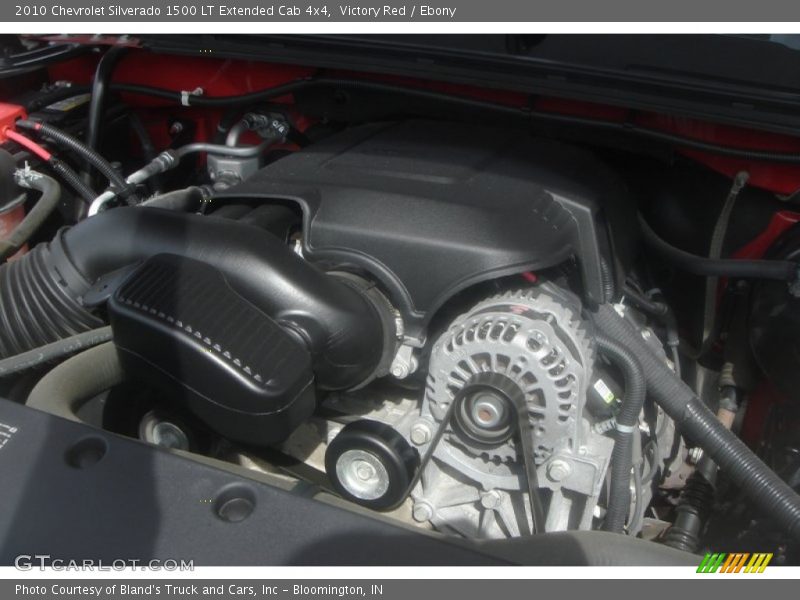 Victory Red / Ebony 2010 Chevrolet Silverado 1500 LT Extended Cab 4x4