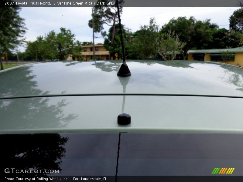 Silver Pine Green Mica / Dark Gray 2007 Toyota Prius Hybrid