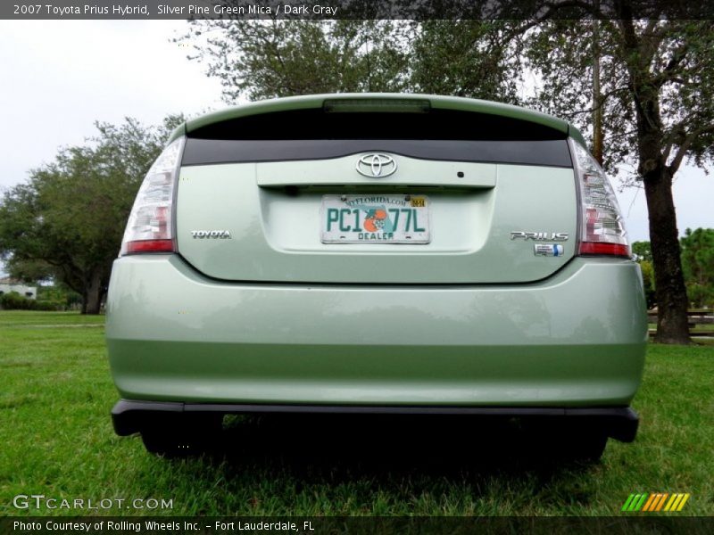 Silver Pine Green Mica / Dark Gray 2007 Toyota Prius Hybrid