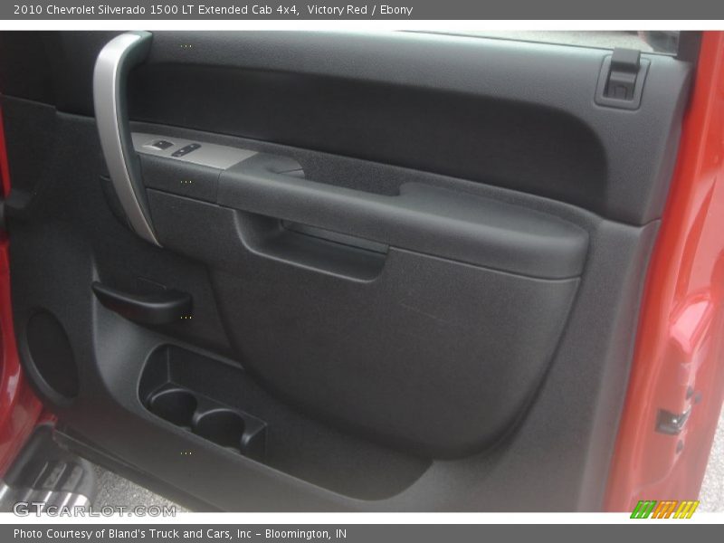 Victory Red / Ebony 2010 Chevrolet Silverado 1500 LT Extended Cab 4x4