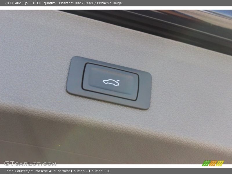 Phantom Black Pearl / Pistachio Beige 2014 Audi Q5 3.0 TDI quattro