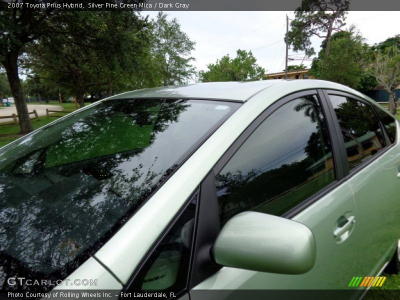 Silver Pine Green Mica / Dark Gray 2007 Toyota Prius Hybrid