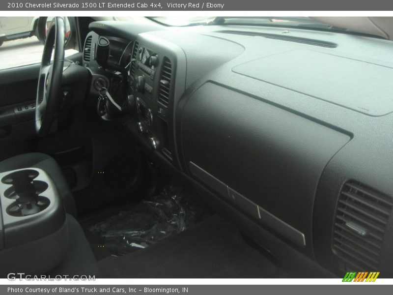 Victory Red / Ebony 2010 Chevrolet Silverado 1500 LT Extended Cab 4x4