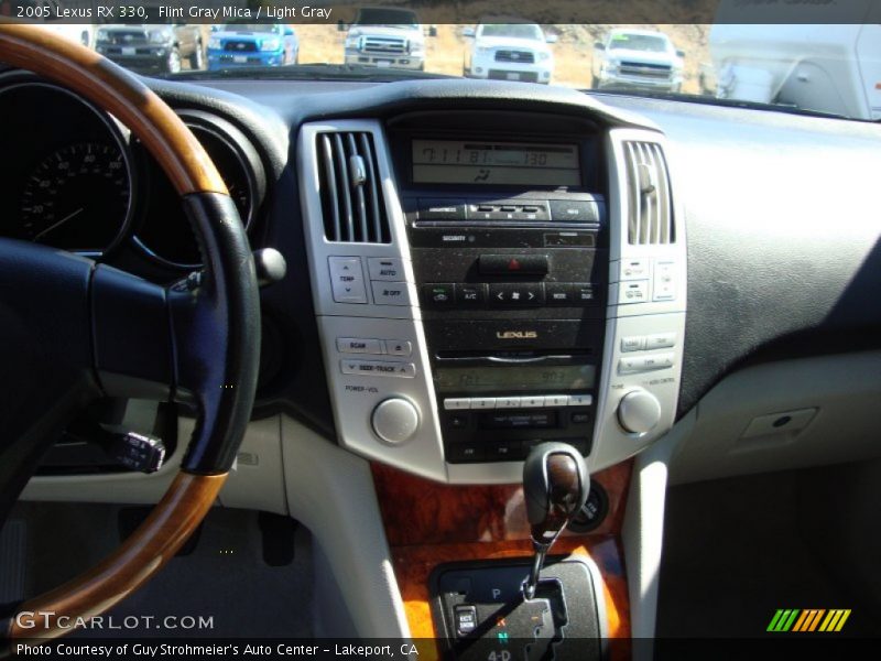 Flint Gray Mica / Light Gray 2005 Lexus RX 330