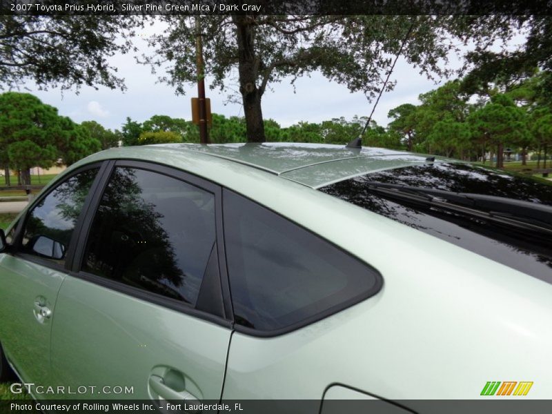Silver Pine Green Mica / Dark Gray 2007 Toyota Prius Hybrid
