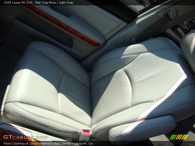 Flint Gray Mica / Light Gray 2005 Lexus RX 330