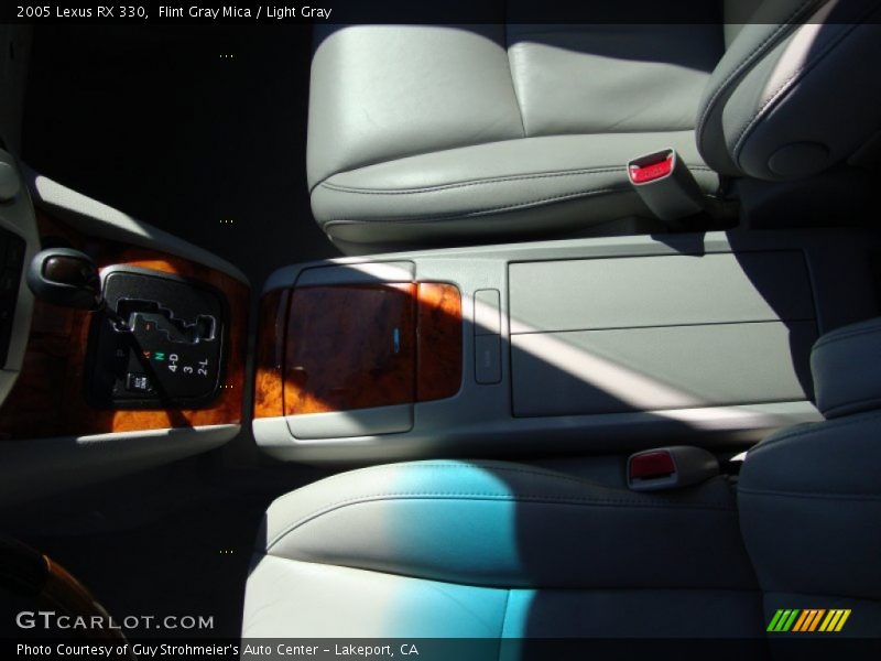 Flint Gray Mica / Light Gray 2005 Lexus RX 330