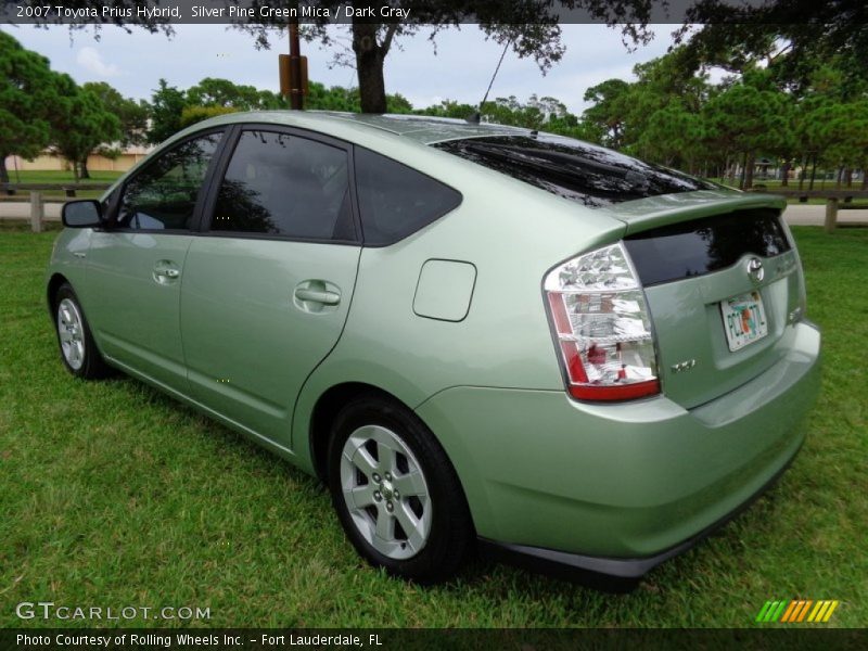 Silver Pine Green Mica / Dark Gray 2007 Toyota Prius Hybrid