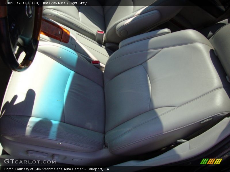 Flint Gray Mica / Light Gray 2005 Lexus RX 330