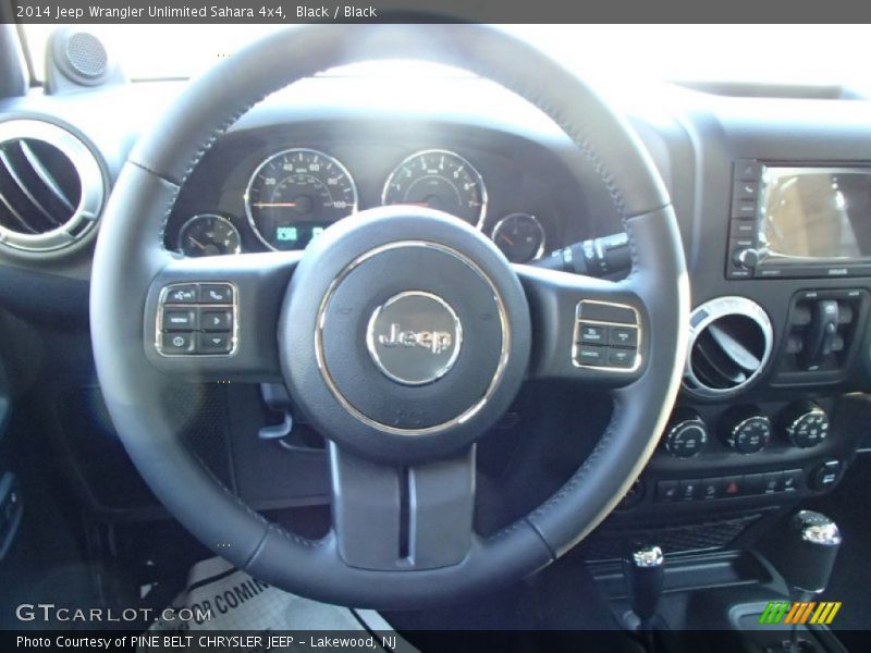 Black / Black 2014 Jeep Wrangler Unlimited Sahara 4x4