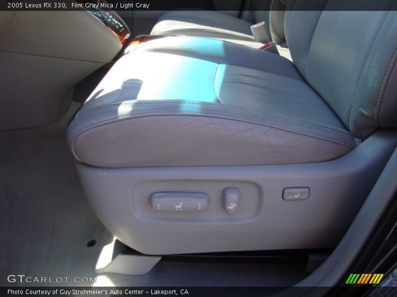 Flint Gray Mica / Light Gray 2005 Lexus RX 330
