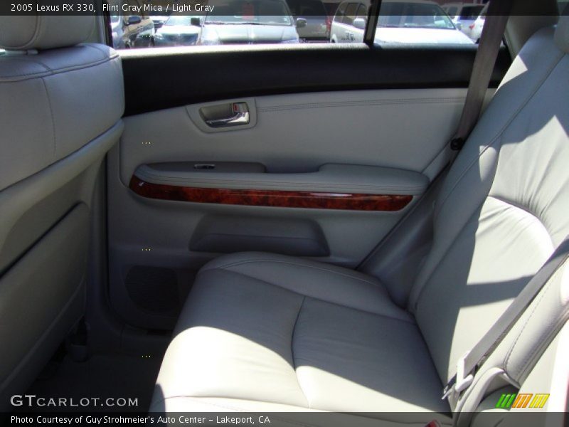 Flint Gray Mica / Light Gray 2005 Lexus RX 330