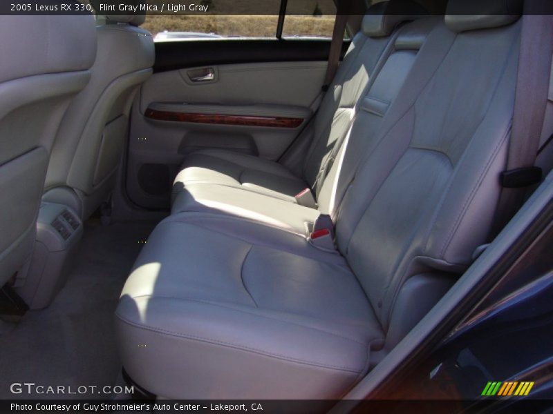 Flint Gray Mica / Light Gray 2005 Lexus RX 330