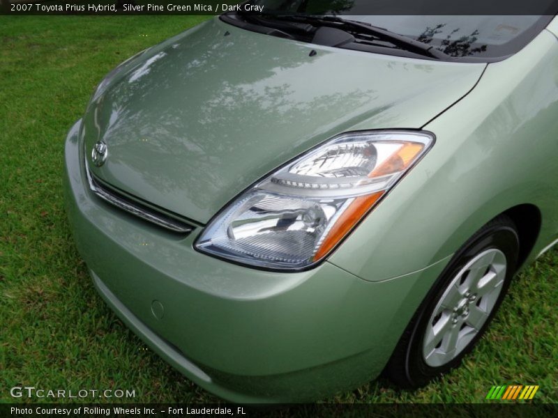 Silver Pine Green Mica / Dark Gray 2007 Toyota Prius Hybrid