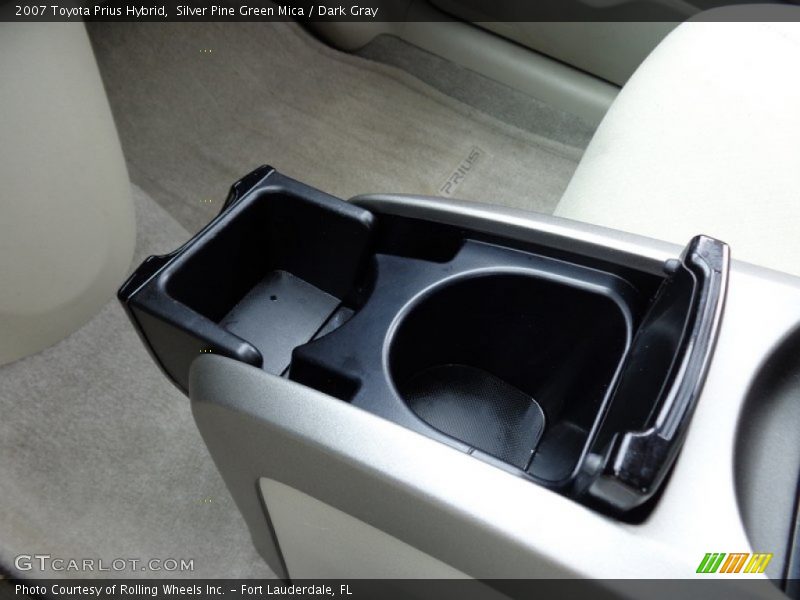 Silver Pine Green Mica / Dark Gray 2007 Toyota Prius Hybrid