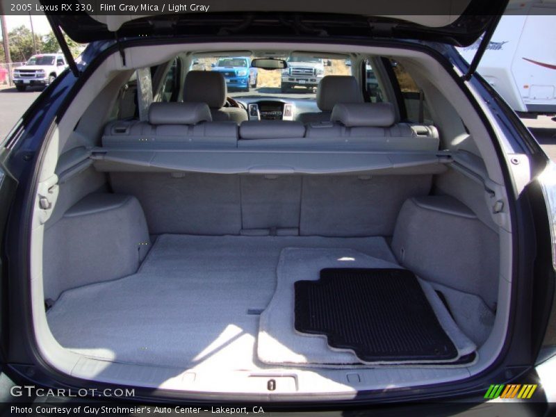 Flint Gray Mica / Light Gray 2005 Lexus RX 330