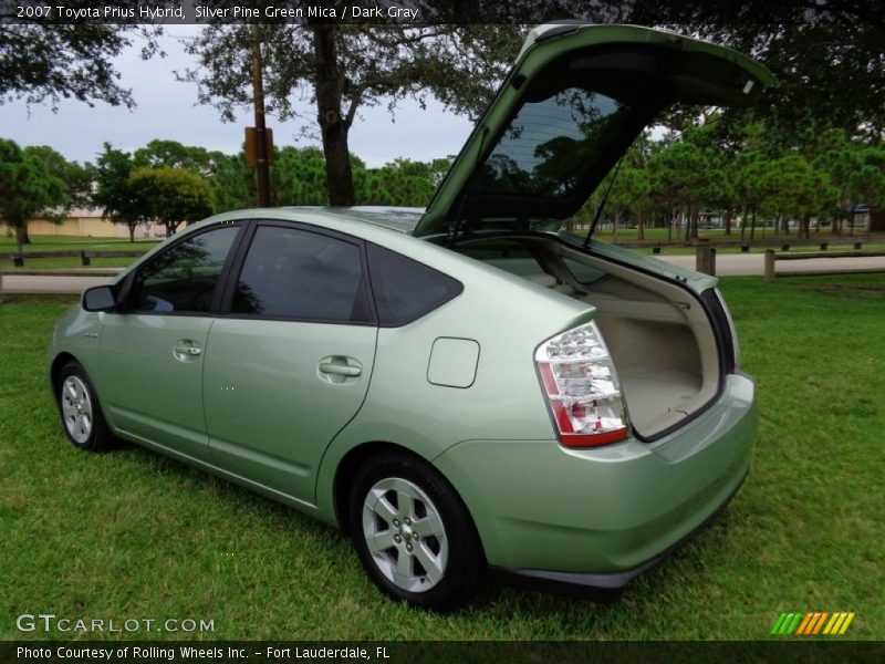Silver Pine Green Mica / Dark Gray 2007 Toyota Prius Hybrid