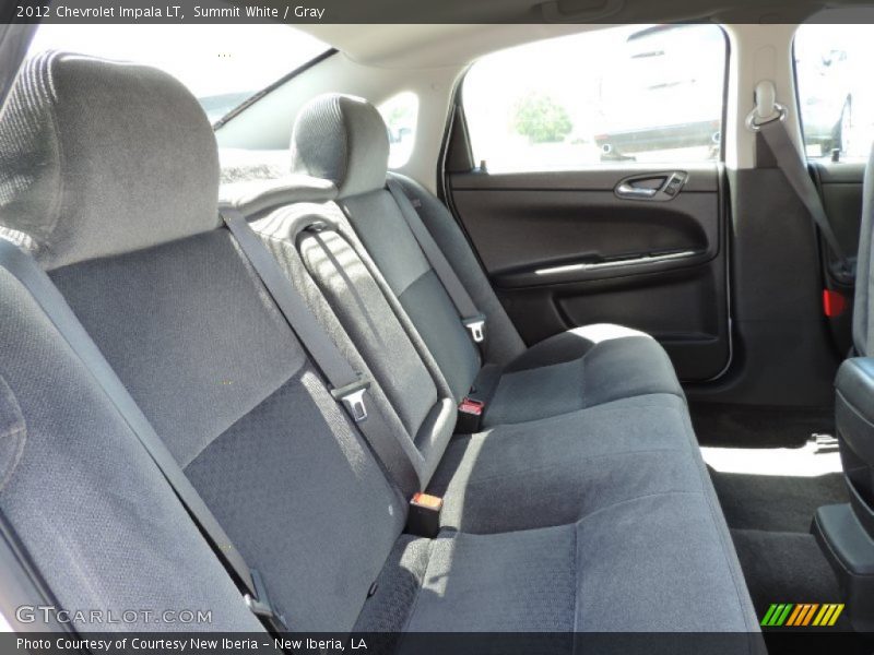 Summit White / Gray 2012 Chevrolet Impala LT