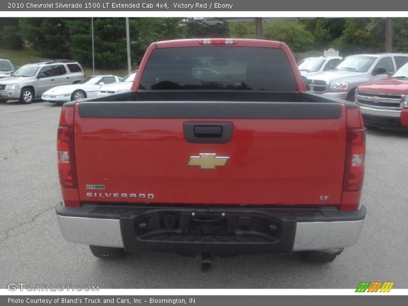 Victory Red / Ebony 2010 Chevrolet Silverado 1500 LT Extended Cab 4x4