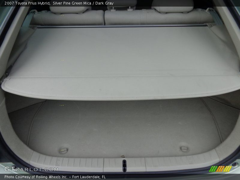 Silver Pine Green Mica / Dark Gray 2007 Toyota Prius Hybrid
