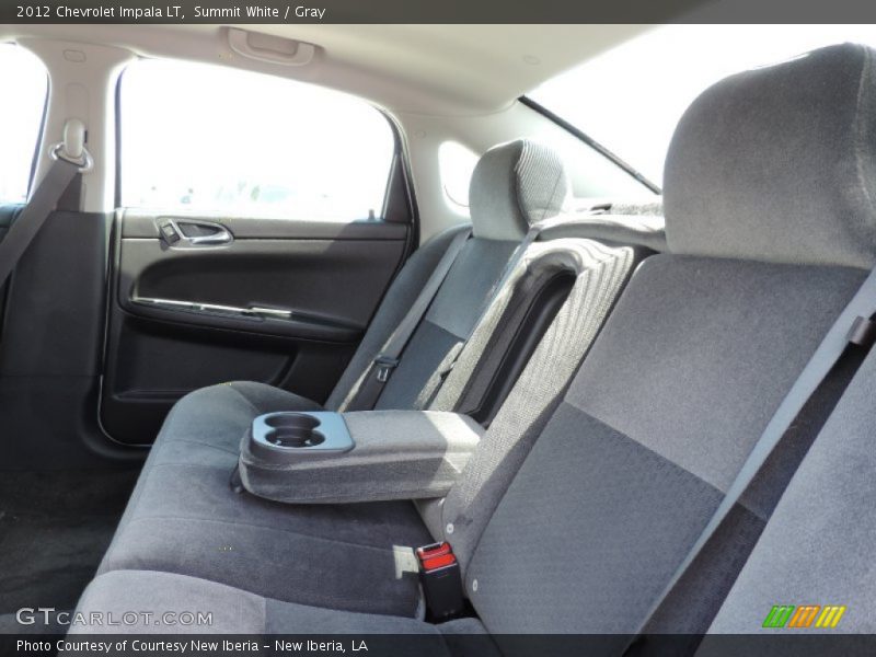 Summit White / Gray 2012 Chevrolet Impala LT
