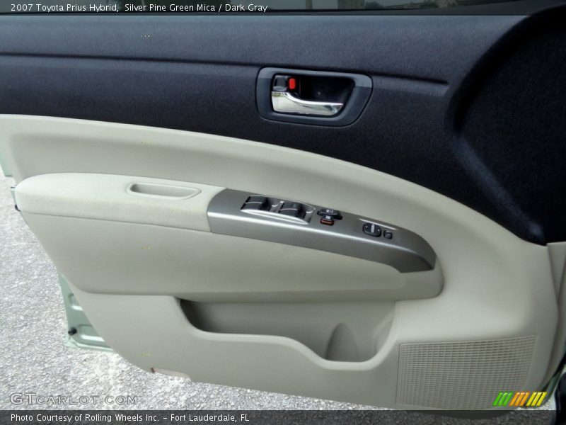 Silver Pine Green Mica / Dark Gray 2007 Toyota Prius Hybrid